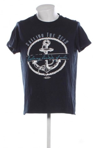 Ανδρικό t-shirt Livergy, Μέγεθος L, Χρώμα Μπλέ, Τιμή 9,74 €