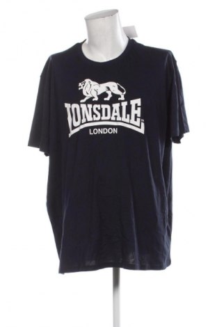 Мъжка тениска Lonsdale, Размер 4XL, Цвят Син, Цена 31,99 лв.