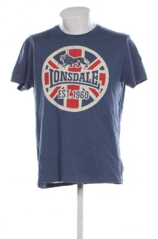 Tricou de bărbați Lonsdale, Mărime L, Culoare Albastru, Preț 98,99 Lei