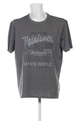Мъжка тениска Man's World, Размер XL, Цвят Сив, Цена 31,99 лв.