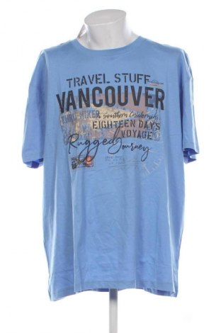 Мъжка тениска Man's World, Размер 4XL, Цвят Син, Цена 31,99 лв.