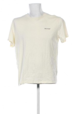 Męski T-shirt Mustang, Rozmiar XL, Kolor Żółty, Cena 35,99 zł