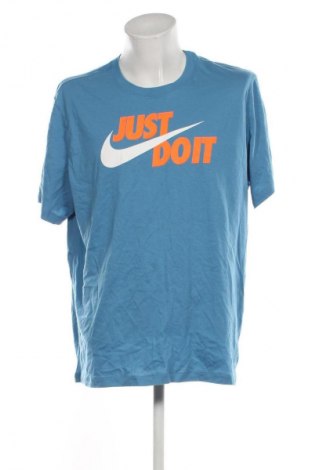 Męski T-shirt Nike, Rozmiar XXL, Kolor Niebieski, Cena 62,07 zł