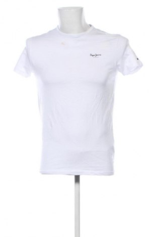 Herren Shirt Pepe Jeans, Größe S, Farbe Weiß, Preis 33,99 €
