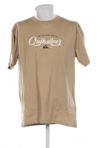 Tricou de bărbați Quiksilver, Mărime XL, Culoare Bej, Preț 107,99 Lei