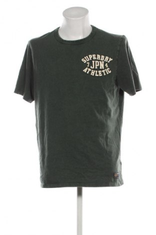 Ανδρικό t-shirt Superdry, Μέγεθος 3XL, Χρώμα Πράσινο, Τιμή 19,99 €