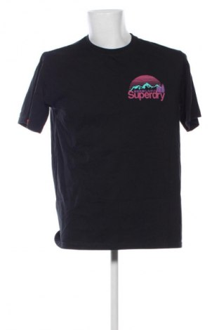 Herren T-Shirt Superdry, Größe M, Farbe Schwarz, Preis € 21,99