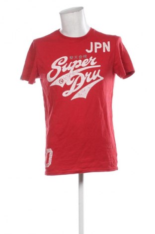 Ανδρικό t-shirt Superdry, Μέγεθος L, Χρώμα Κόκκινο, Τιμή 6,78 €