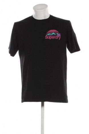 Tricou de bărbați Superdry, Mărime M, Culoare Negru, Preț 126,99 Lei