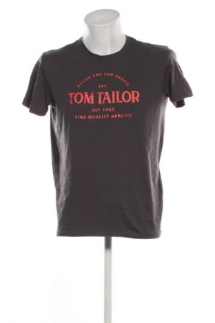 Męski T-shirt Tom Tailor, Rozmiar L, Kolor Szary, Cena 34,48 zł