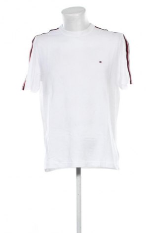 Ανδρικό t-shirt Tommy Hilfiger, Μέγεθος L, Χρώμα Λευκό, Τιμή 21,99 €