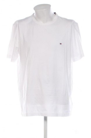 Męski T-shirt Tommy Hilfiger, Rozmiar XXL, Kolor Biały, Cena 89,99 zł