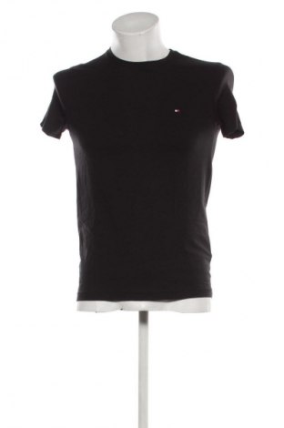 Męski T-shirt Tommy Hilfiger, Rozmiar S, Kolor Czarny, Cena 183,99 zł