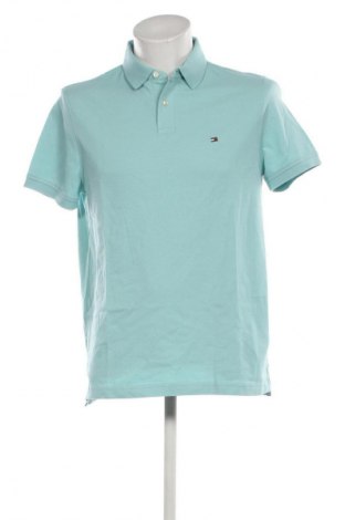 Мъжка тениска Tommy Hilfiger, Размер L, Цвят Син, Цена 57,77 €