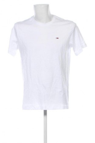 Herren T-Shirt Tommy Jeans, Größe L, Farbe Weiß, Preis € 51,99