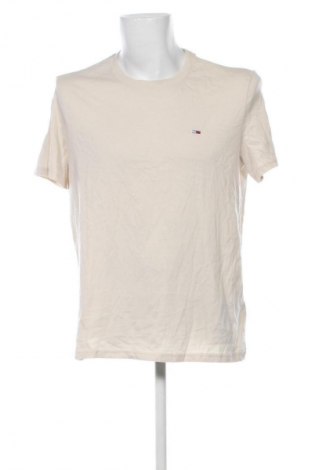 Herren T-Shirt Tommy Jeans, Größe XXL, Farbe Beige, Preis € 41,99