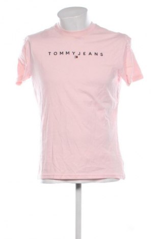 Herren T-Shirt Tommy Jeans, Größe S, Farbe Rosa, Preis € 51,99