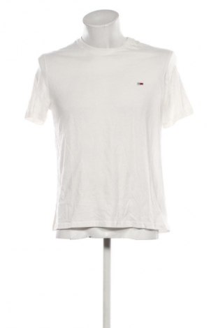 Męski T-shirt Tommy Jeans, Rozmiar XL, Kolor Biały, Cena 166,99 zł