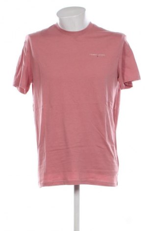Pánské tričko  Tommy Jeans, Velikost L, Barva Popelavě růžová, Cena  779,00 Kč