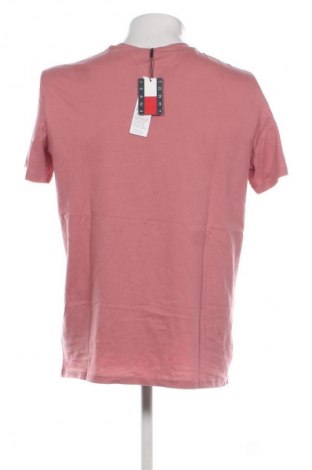 Pánské tričko  Tommy Jeans, Velikost L, Barva Popelavě růžová, Cena  779,00 Kč