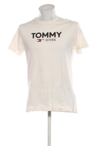 Tricou de bărbați Tommy Jeans, Mărime M, Culoare Ecru, Preț 88,99 Lei