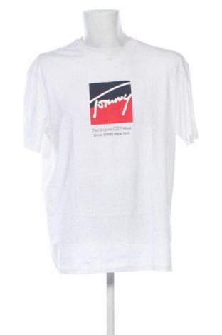 Férfi póló Tommy Jeans, Méret XL, Szín Fehér, Ár 10 589 Ft
