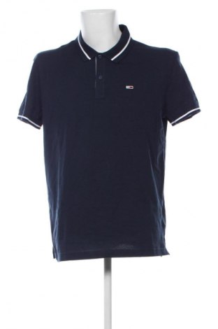 Мъжка тениска Tommy Jeans, Размер L, Цвят Син, Цена 119,99 лв.
