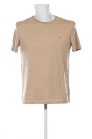 Tricou de bărbați Tommy Jeans, Mărime XL, Culoare Bej, Preț 91,99 Lei