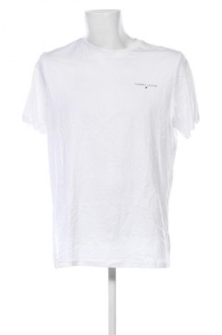 Tricou de bărbați Tommy Jeans, Mărime XXL, Culoare Alb, Preț 161,99 Lei