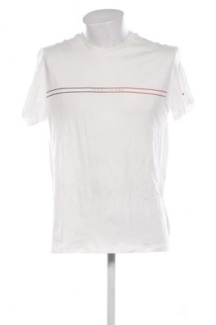 Tricou de bărbați Tommy Jeans, Mărime L, Culoare Alb, Preț 107,99 Lei