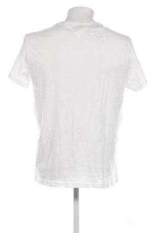 Tricou de bărbați Tommy Jeans, Mărime L, Culoare Alb, Preț 107,99 Lei