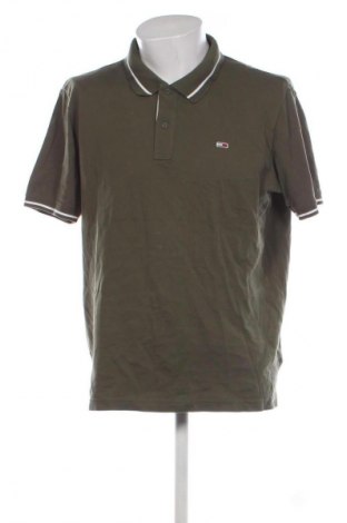 Pánské tričko  Tommy Jeans, Velikost XXL, Barva Zelená, Cena  729,00 Kč