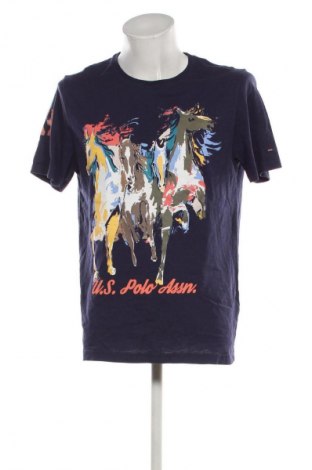 Pánské tričko  U.S. Polo Assn., Velikost L, Barva Modrá, Cena  342,00 Kč