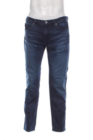 Męskie jeansy Hugo Boss, Rozmiar L, Kolor Niebieski, Cena 236,74 zł