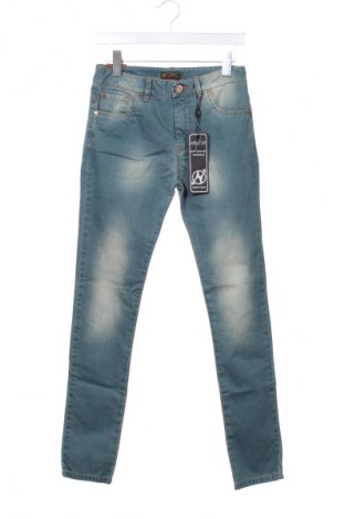 Мъжки дънки Negative, Размер S, Цвят Син, Цена 40,99 лв.