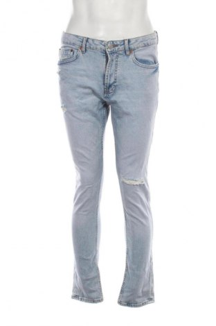 Męskie jeansy Pull&Bear, Rozmiar S, Kolor Niebieski, Cena 58,99 zł
