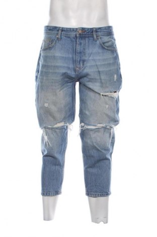 Blugi de bărbați Pull&Bear, Mărime L, Culoare Albastru, Preț 102,63 Lei