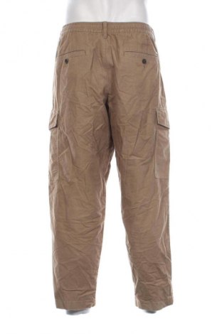 Pantaloni raiați de bărbați C&A, Mărime XL, Culoare Bej, Preț 69,99 Lei