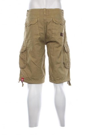 Мъжки къс панталон Alpha Industries, Размер L, Цвят Зелен, Цена 93,99 лв.