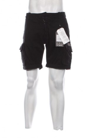 Pantaloni scurți de bărbați Alpha Industries, Mărime L, Culoare Negru, Preț 393,99 Lei