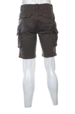 Pantaloni scurți de bărbați Alpha Industries, Mărime S, Culoare Gri, Preț 129,99 Lei