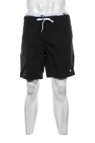Мъжки къс панталон Champion, Размер L, Цвят Черен, Цена 77,99 лв.