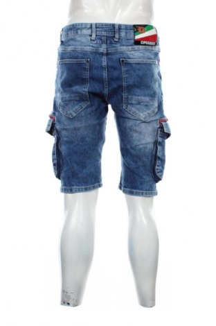 Pantaloni scurți de bărbați Cipo & Baxx, Mărime L, Culoare Albastru, Preț 243,99 Lei