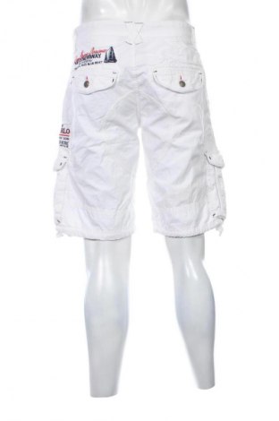 Férfi rövidnadrág Geographical Norway, Méret L, Szín Fehér, Ár 12 441 Ft