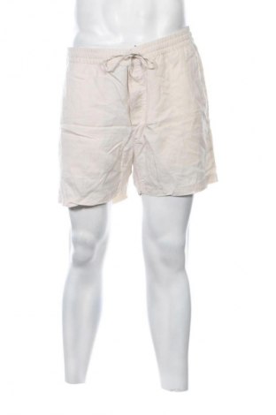 Мъжки къс панталон H&M, Размер L, Цвят Бежов, Цена 29,00 лв.