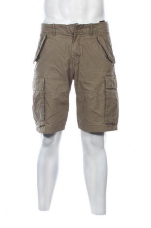 Ανδρικό κοντό παντελόνι H&M L.O.G.G., Μέγεθος M, Χρώμα Πράσινο, Τιμή 14,83 €