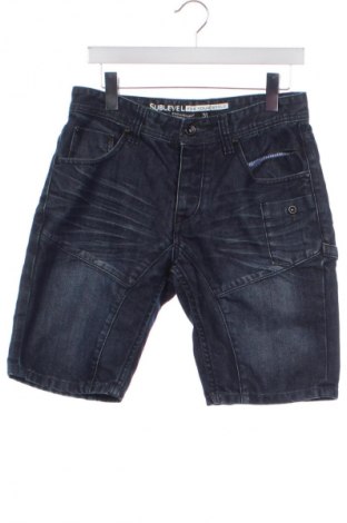 Ανδρικό κοντό παντελόνι Sublevel, Μέγεθος S, Χρώμα Μπλέ, Τιμή 14,91 €