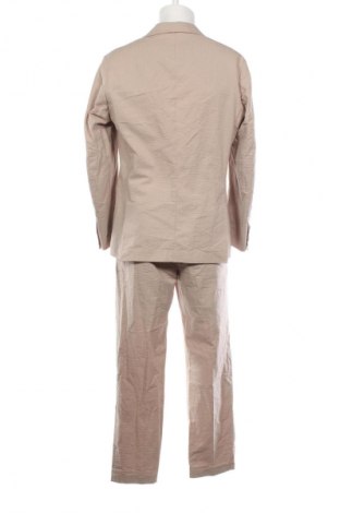 Costum de bărbați Selected Homme, Mărime L, Culoare Bej, Preț 821,00 Lei