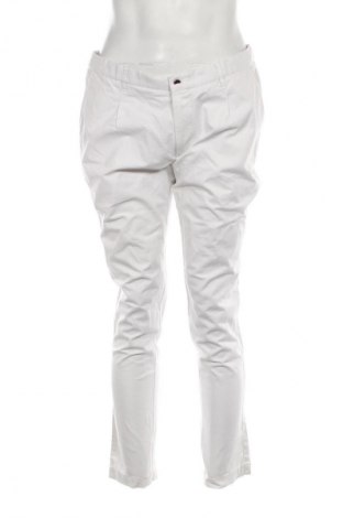 Męskie spodnie Bottega del Sarto, Rozmiar L, Kolor Biały, Cena 102,99 zł