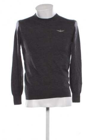 Męski sweter Aeronautica Militare, Rozmiar M, Kolor Szary, Cena 270,99 zł
